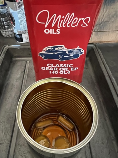 140 weight gear oil