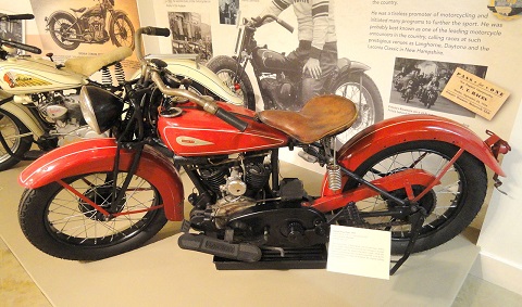 1932 Indian Scout Pony in Museum 1932 Indian Scout Pony in Springfield Museum