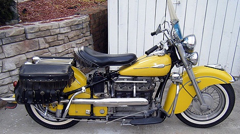 vintage Indian motorcycles 1942 Indian Four