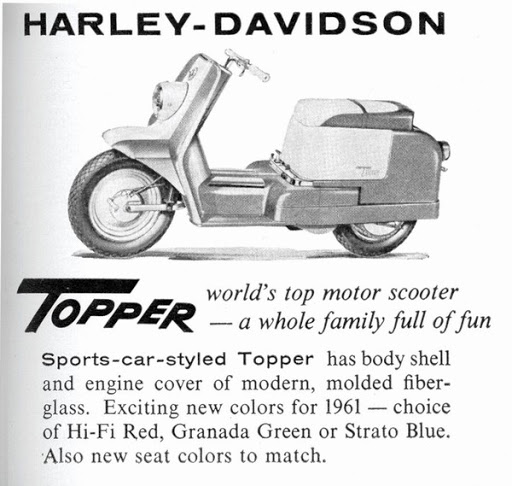 1961 Harley Topper Harley Topper scooter