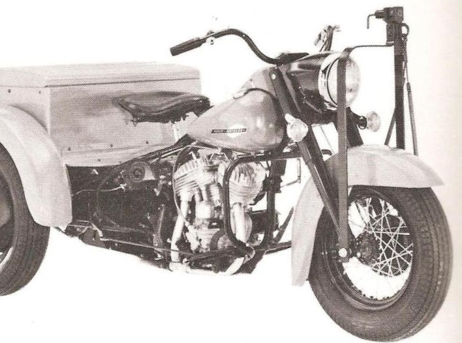 Servi-car with tow bar History of Harley Servicar