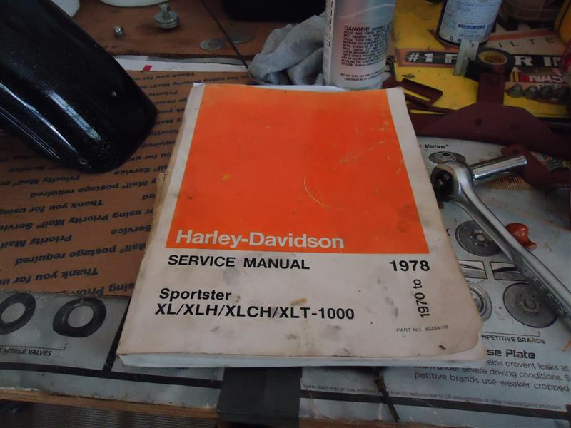 1970-1978 Harley-Davidson Sportster factory manual Harley-Davidson Sportster factory manual