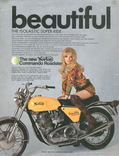 best British motorcycle History of Norton Commando motorcycles