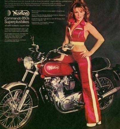 1974 Norton Commando ad Commando motorcycle models