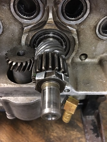 late Ironhead pinion gear