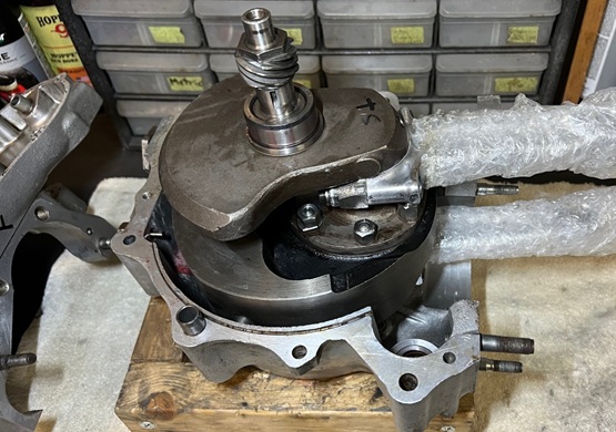 850 Commando crankshaft asssembly