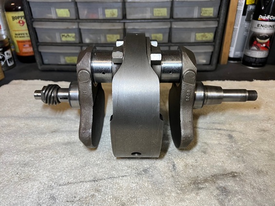 850 commando crankshaft reassembly