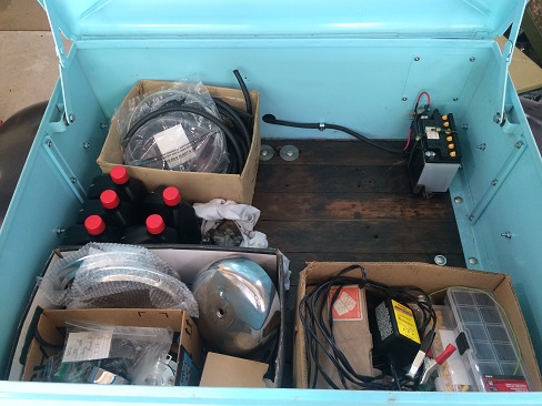 A Servi-car box is never empty Harley-Davidson Servi-car cargo box