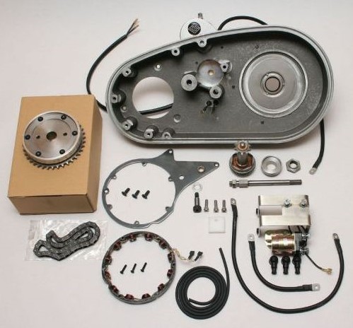 electric start conversion kit for vintage British motorcycles