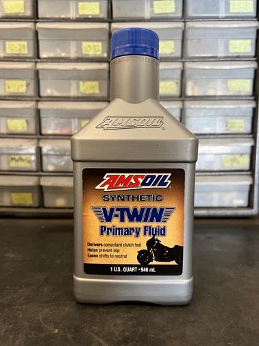 Amsoil V Twin primary fluid complete 3 hole oil change Road King