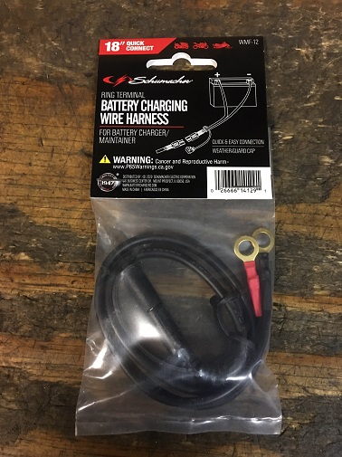 motorcycle battery charging wire harness
