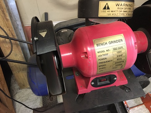 bench grinder with wire wheel attachment