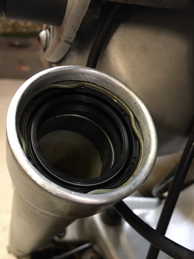 install fork seals BMW motorcycle