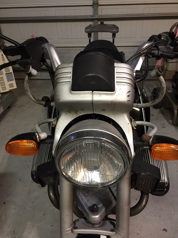 remove key switch on 1995 BMW R1100R BMW Oilhead repair and Maintenance