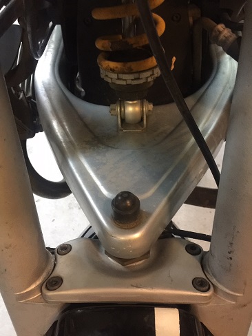 BMW R1100R telelever suspension BMW Telelever front suspension