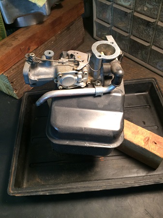 Briggs flathead with pulsa-jet carb PulsaJet carburetor rebuild