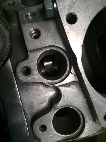 checking cam end play on Sportster Ironhead Sportster cam installation