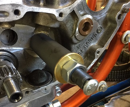 Sportster cam needle bearing removal cam needle bearing removal