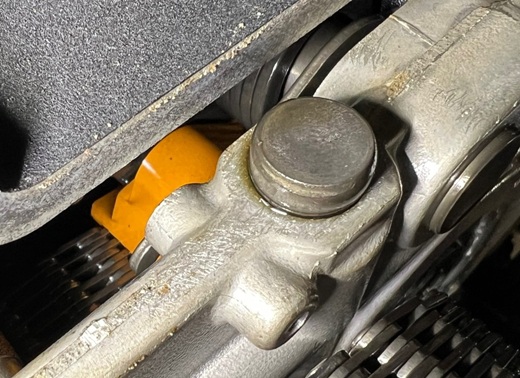 2005 Harley Twin Cam 88 inner shoe