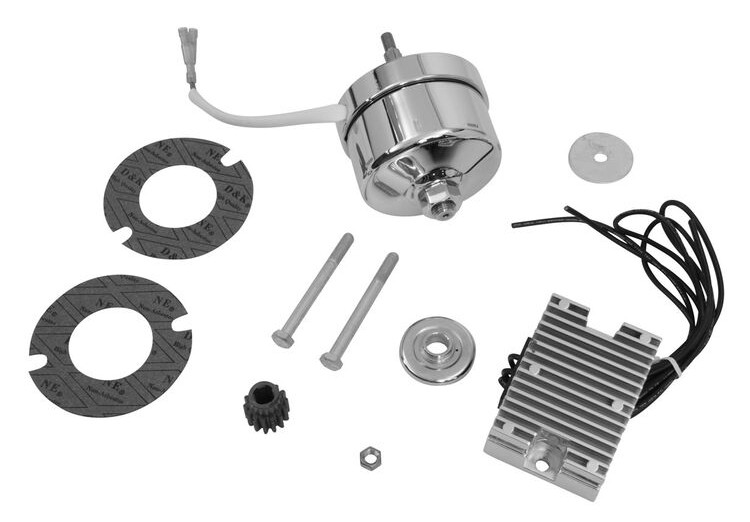 Ironhead alternator conversion