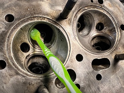 clean carbon build-up in exhaust ports best way to clean carbon deposits on motorcycle head