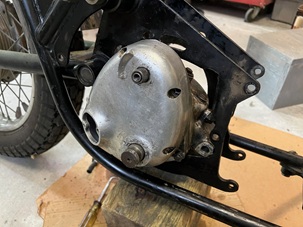 Commando gearbox removal Mk2 classic British motorcycle repair
