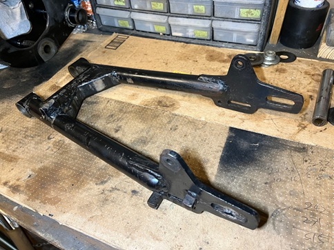 vintage British motorcycle restoration NC