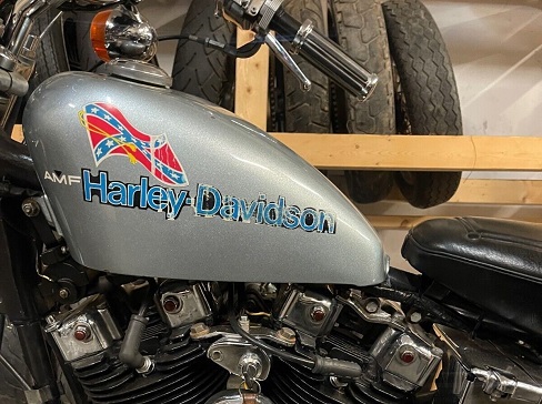 1977 Confederate Harley Sportster Confederate Edition Harley Sportster
