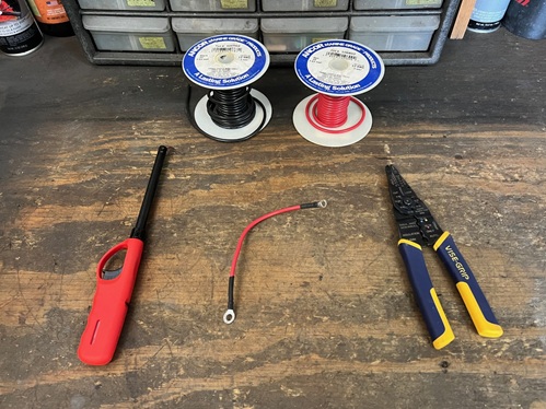 Servi-car battery cables