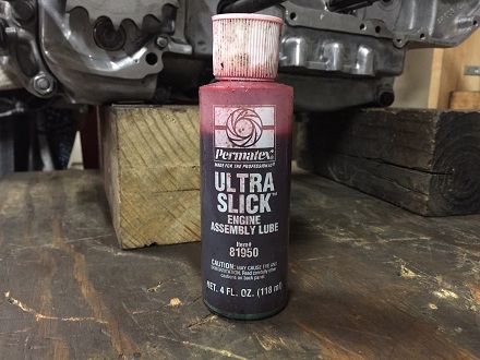 Permatex Ultra Slick engine assembly lube motorcycle engine assembly lube