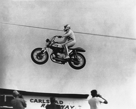 evel knievel motorcycle quote