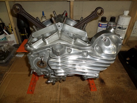 DIY motorcycle engine stand