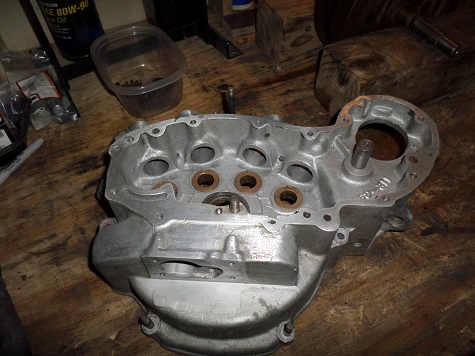 Harley Davidson 45 flathead engine assembly