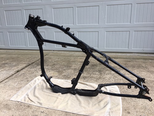 Harley WLA frame Harley 45 motorcycle frame