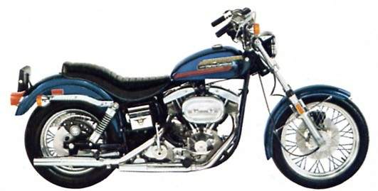 Harley FX models history