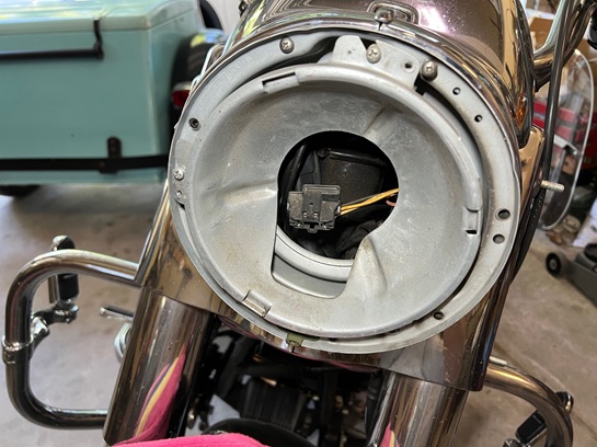 motorcycle headlight bucket