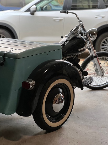 Harley Servi-Car box 1961 Harley Servi-car