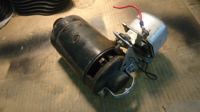 Harley flathead generator Harley two-brush generator