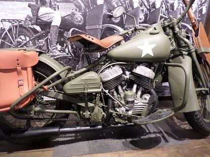 WW2 Harley motorcycle