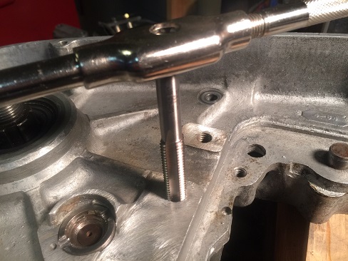 repair stripped threads in aluminum engine case