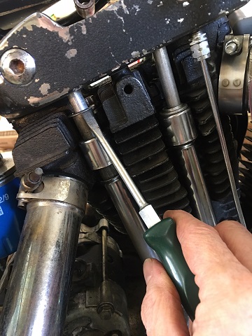 Ironhead Sportster pushrod adjustment procedure