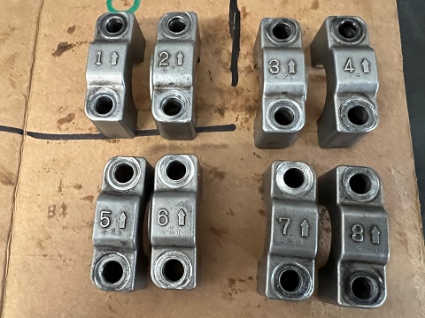 KZ650 cam caps are numbered Kawasaki KZ650 install cam caps