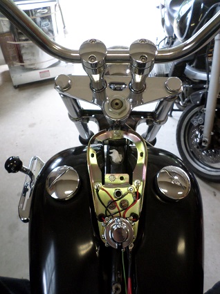 Harley-Davidson Wide Glide conversion Harley Wide Glide front end