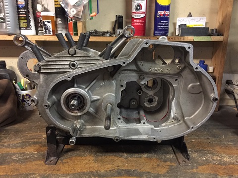 Sportster engine assembly 1977-1985 1980 Ironhead engine assembly