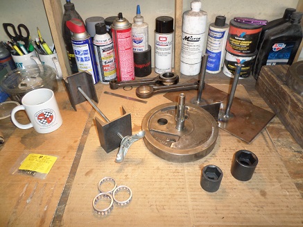 Ironhead engine build Tools for Ironhead Sportster engine build