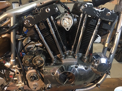 Ironhead Sportster cylinder head removal remove cylinder heads Sportster