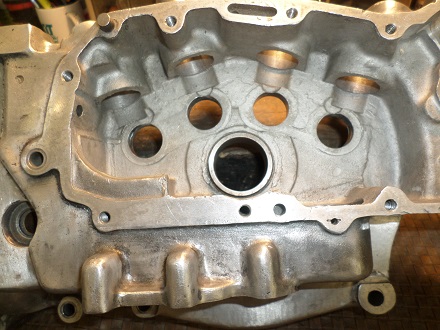 Sportster cam bearing removal cam bearing removal from engine case