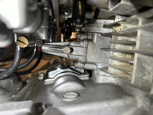 KZ650 lower cam chain tensioner lower cam chain tensioner Kawasaki KZ