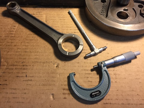 micrometer for engine building