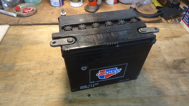 maintainence for motorcycle battery